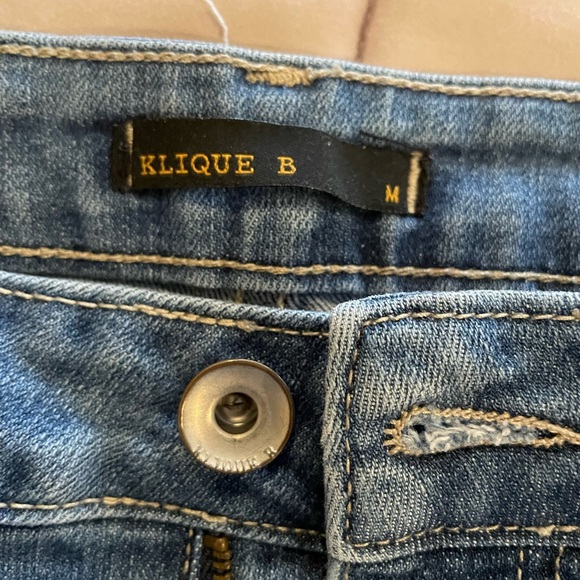 Klique B denim shorts - Picture 2 of 3